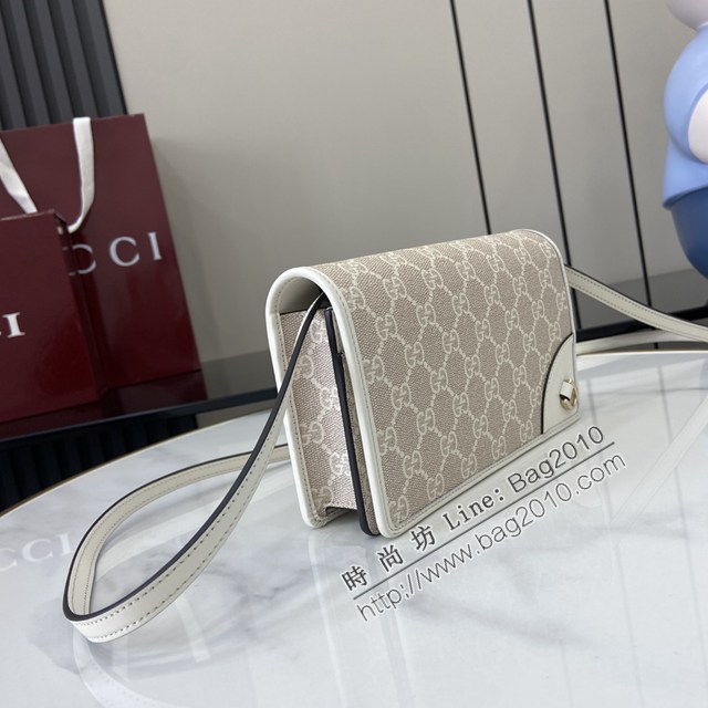Gucci專櫃古馳最新款Emblem系列肩背包女士斜挎小包 jh2764型號：820688